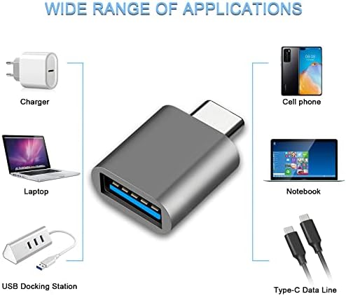 USB C-USB Адаптер - Женски конвертор Type C Thunderbolt 4 за MacBook и други устройства