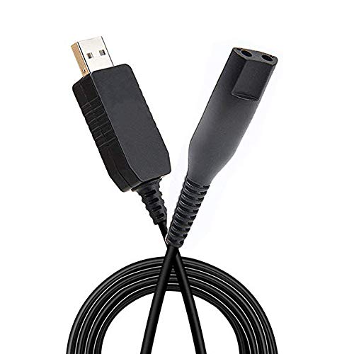 Зарядно устройство 12V USB за самобръсначки от серия 1, серия 3, серия 5, серия 6 серия 7 серия 9, смяна на захранващия кабел за електрически