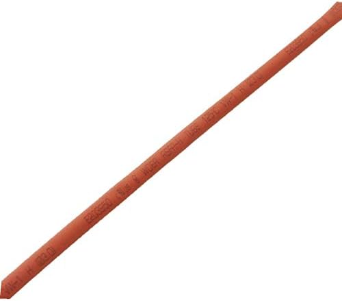 Свиване на тръба от червено полиолефин X-DREE дължина 8 m 600 с тънки стени с диаметър 3 мм (Tubo termorestringibile против poliolefina