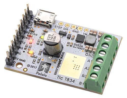 Pololu Tic T834 USB Мультиинтерфейсный контролер стъпков мотор (Connecto (Инв 3132)