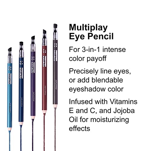 Молив за очи Pupa Milano Multiplay Eye Pencil - Универсален молив - Подходящ за чувствителни очи - Мека и гладка текстура - Не съдържа