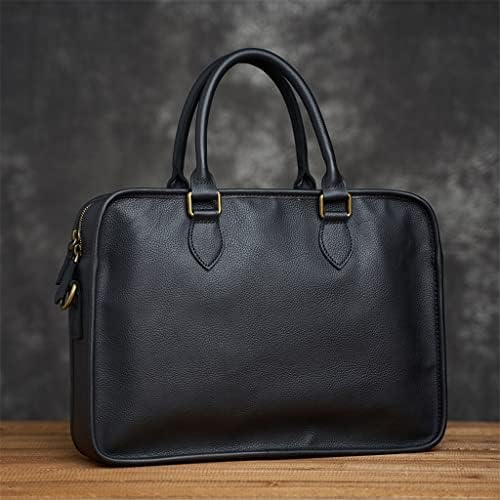 n/a Мъжки чанти от естествена кожа, Мъжки портфейл, Офис чанти за мъже, Мъжки чанти и калъфи за лаптоп, мъжки портфейл, чанта (Цвят: