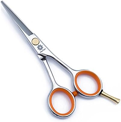 4,5-Инчов Малки ножици за подстригване на коса - Безопасни Ножици за стригане на лицето за вежди, мигли, коса в носа, уши, Мустаци и