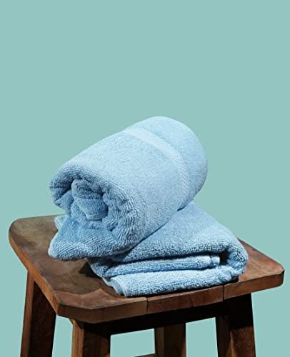 Комплект хавлиени кърпи Brooklyn Linen от Памук за баня, Хавлиени Кърпи размер 24x48 инча, 6 Опаковки, Големи Кърпи за Ръце, Меки