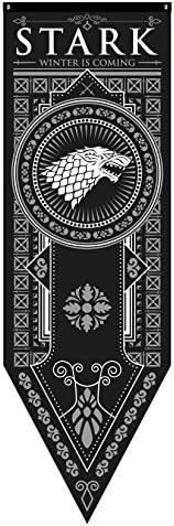 Турнирните банер Game of Thrones House Stark, 18 x 60