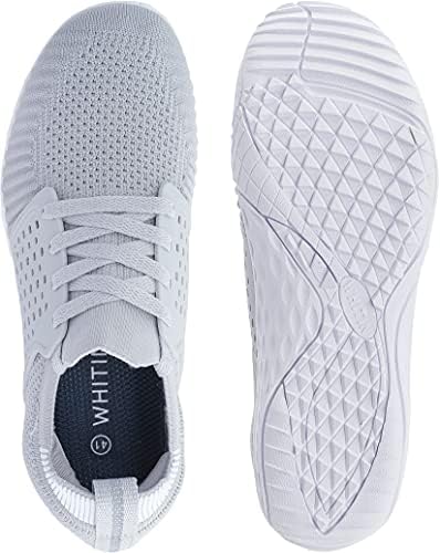 Бели Дамски обувки за Босоножек в Минималистичном стил | Подметка с нулев спад | Trail Runner