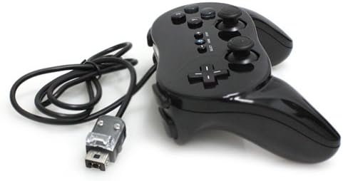 Черен Универсален classic controller Pro за Nintendo Wii