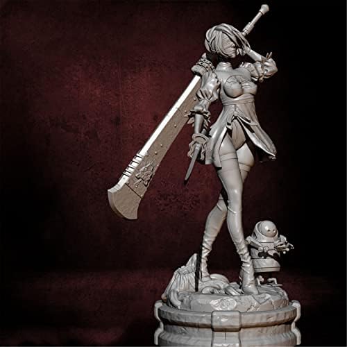 Модел Герой от смола ETRIYE 75 мм 1/24, Научно-Фантастична планета, Жена-Воин, Отправляющаяся на бойното Поле, Определени Гласове модели