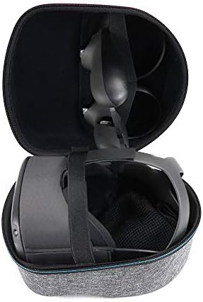 Калъф Esimen за носене, Слот за слушалки Oculus Quest 2 VR и аксесоари за контролери Защитна чанта (Сив)