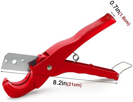 Ножици за рязане на пластмасови тръби HAUTMEC от PVC с дължина до 1-3 /8 инча (0-36 мм) PL7261703