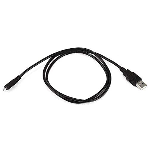 USB кабел за цифров екшън-камера Synergy, съвместим с екшън камера Sony HDR-AS20 HD POV, USB-кабел за трансфер на данни microUSB-USB