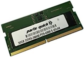 резервни части-бърза памет с обем 32 GB, слот за преносими компютри на HP Victus серия 16-d1000, Съвместими с КОМПЮТЪР DDR5 4800 Mhz
