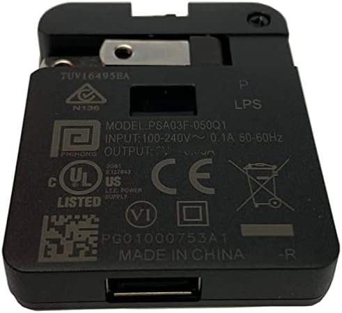 Ярък ac/dc 5 + Кабел за зареждане Micro USB Съвместим с Безжична камера сигурност Wansview K5 Q5 B3 803RTB Q6, има бебе монитор, захранващ